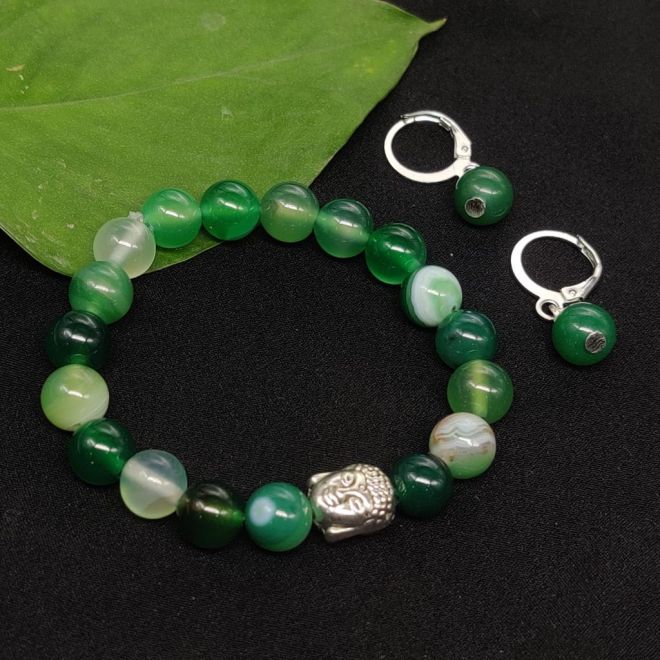 Get Well Soon Gifts, Natural Stone Amethyst Healing Bracelet for Women Men  Teen Girls Green - Walmart.com