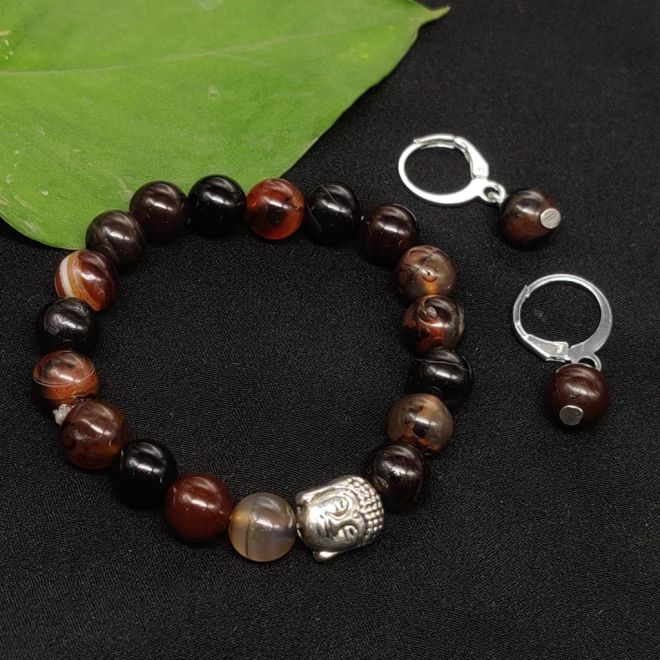 HEALLILY Rosary Bead Bangle Agate Stone Bracelet Muslim Bracelet Colorful  for Hand Chain Bracelet Gift Jewelry 8mm (33 Beads Style) : Amazon.in:  Jewellery