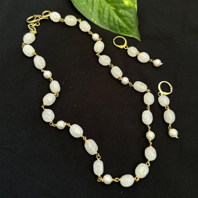 Pearl & Black Spinel Gemstone Drop & Bead Shape Necklace NM-1103 – Online  Gemstone & Jewelry Store By Gehna Jaipur