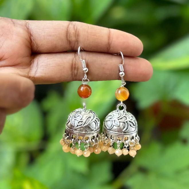 Silver leaf beads store