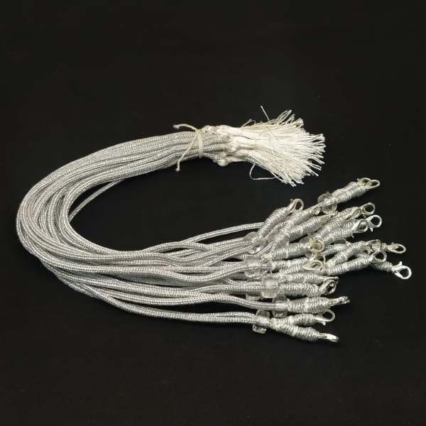 Back rope Dori Adjustable Sliver Green Maroon bead tassels