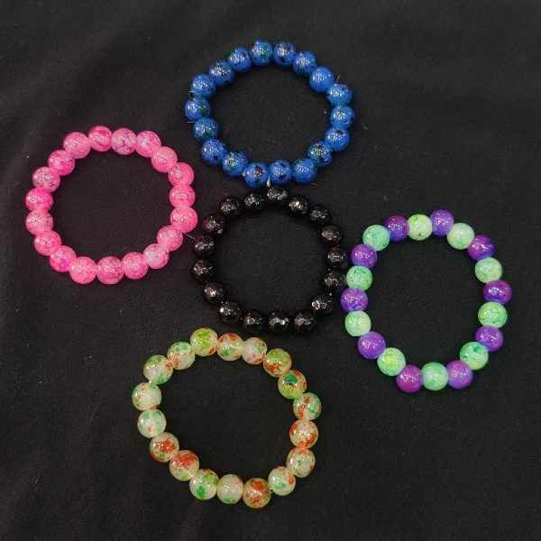 Long beaded bracelet Beads Bracelet Elastic Bracelet India  Ubuy