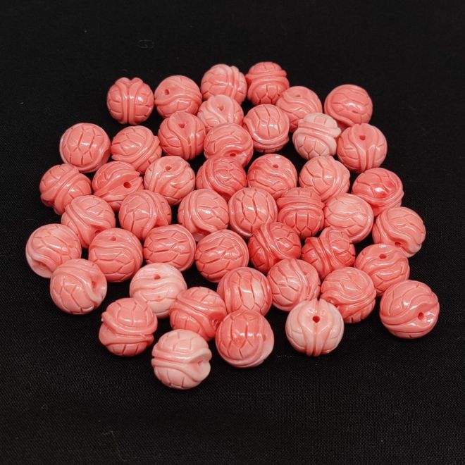 Synthetic coral beads sale