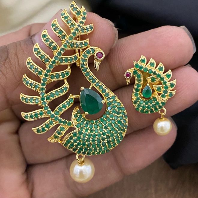 Cz on sale stone pendants