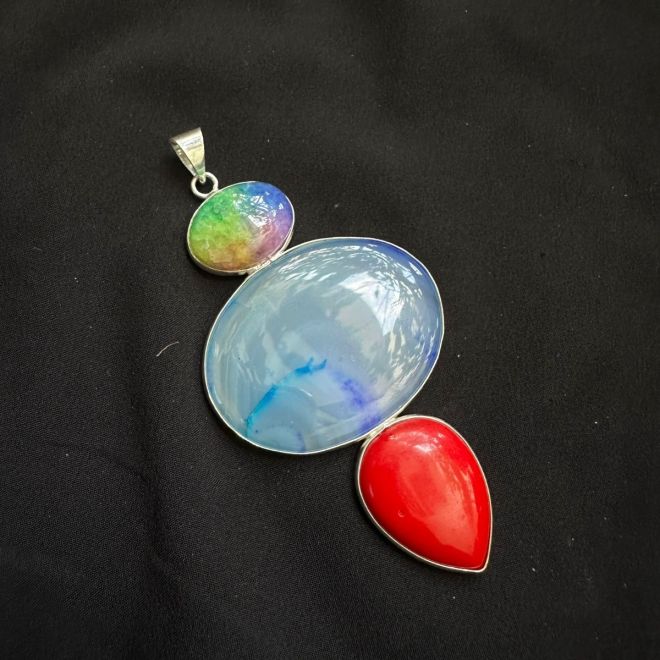 Natural gemstone pendants new arrivals