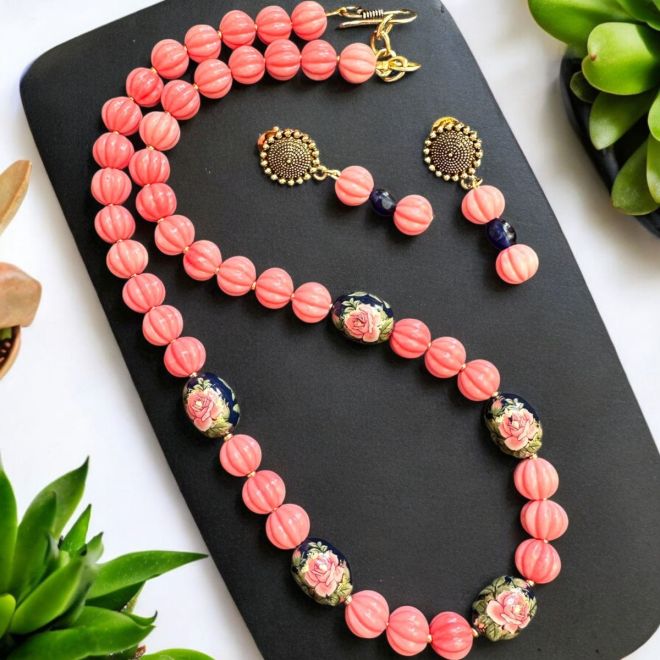 Synthetic coral beads shop
